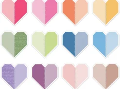 Crafty and Cool Heart Accents