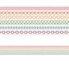 Crafty and Cool Rainbow Stitched Border