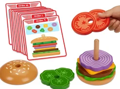 Create-A-Burger Sequencing Stacker