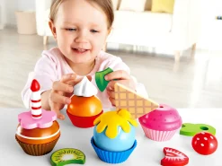 Create-A-Cupcake Wooden Playset