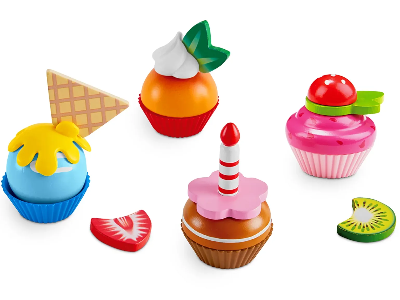 Create-A-Cupcake Wooden Playset