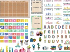Creatively Inspired Calendar Bulletin Board Set