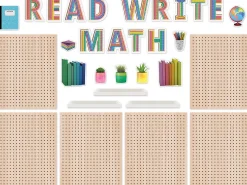 Creatively Inspired Pegboard Bulletin Board Set