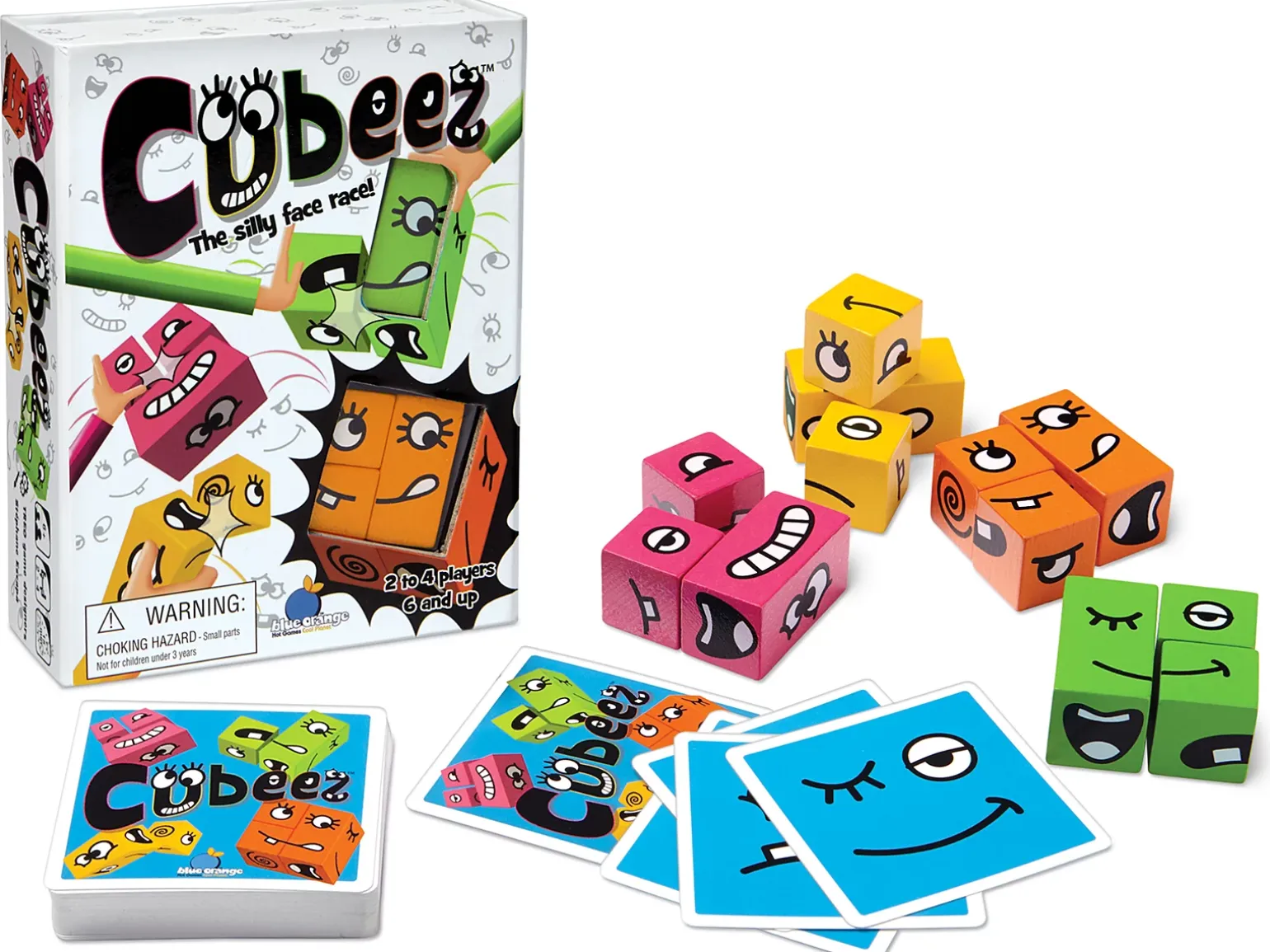 Cubeez™ Silly Face Race Game