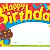 Cupcake Birthday Certificates