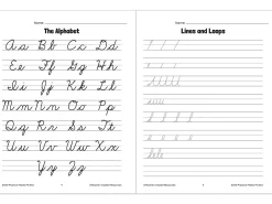 Cursive Writing Practice Workbook