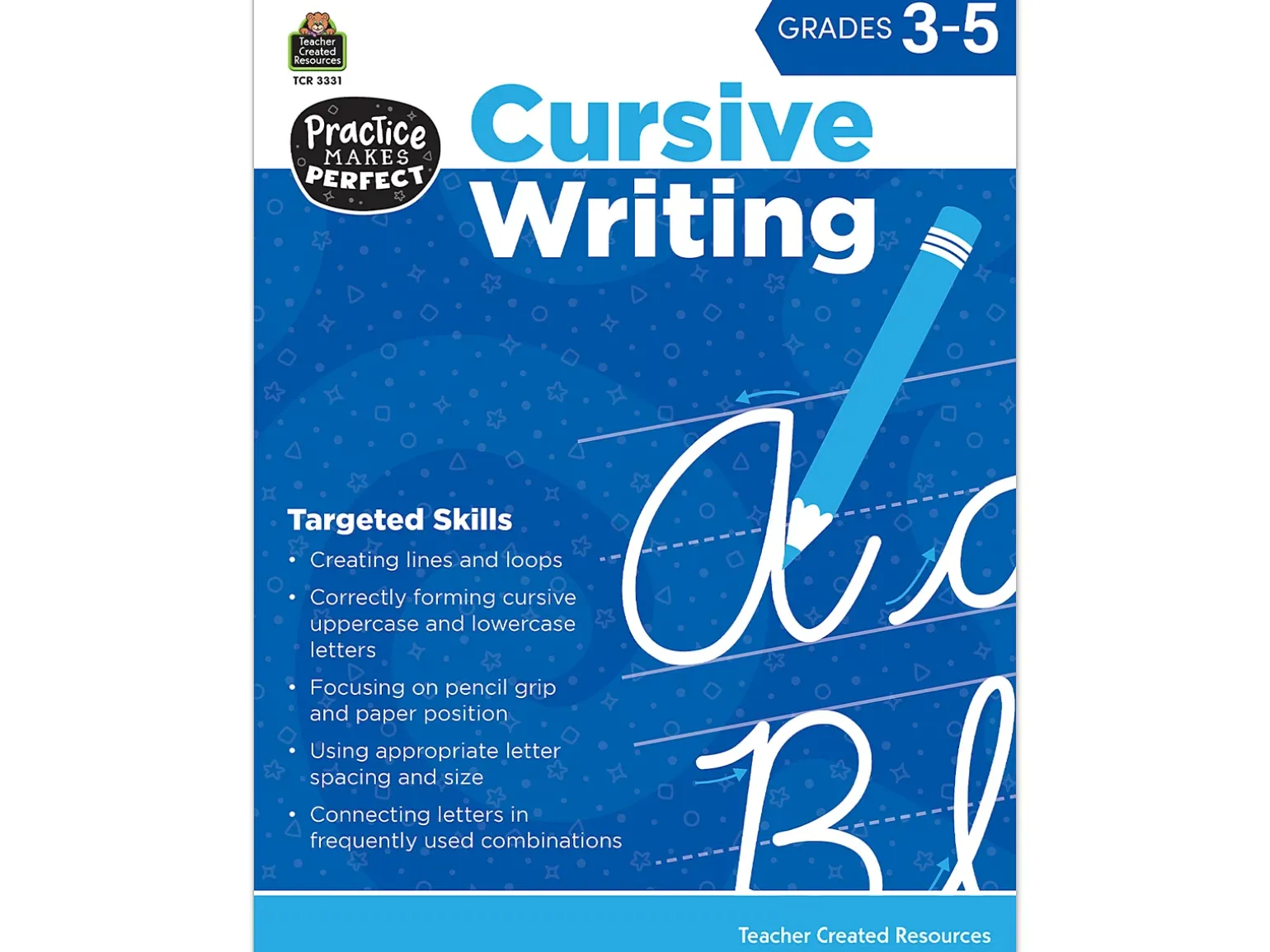 Cursive Writing Practice Workbook
