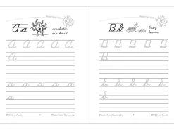 Cursive Writing Practice Workbook