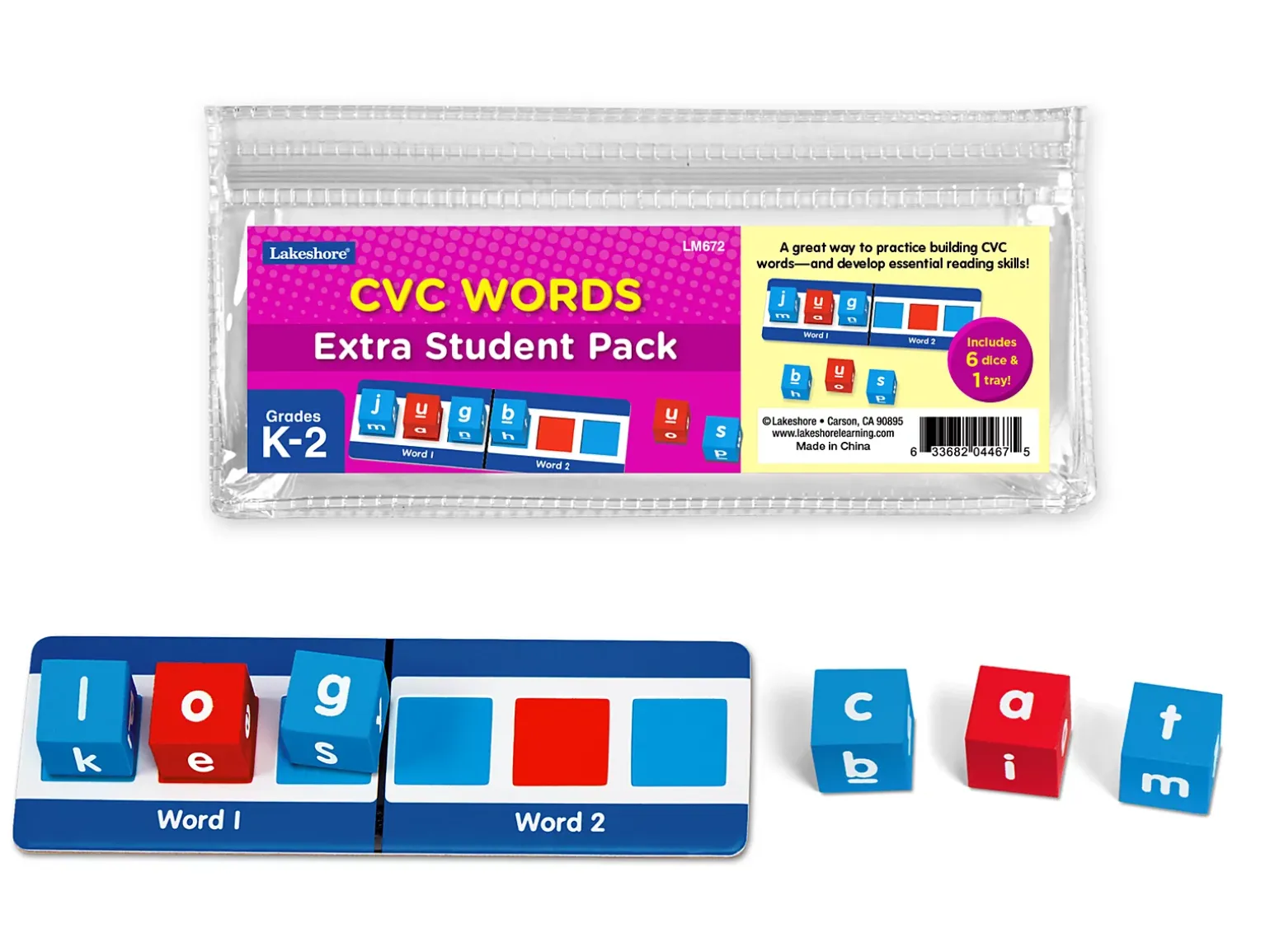 CVC Words Hands-On Student Pack
