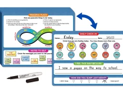 Daily Emotional Check-In Write & Wipe Boards