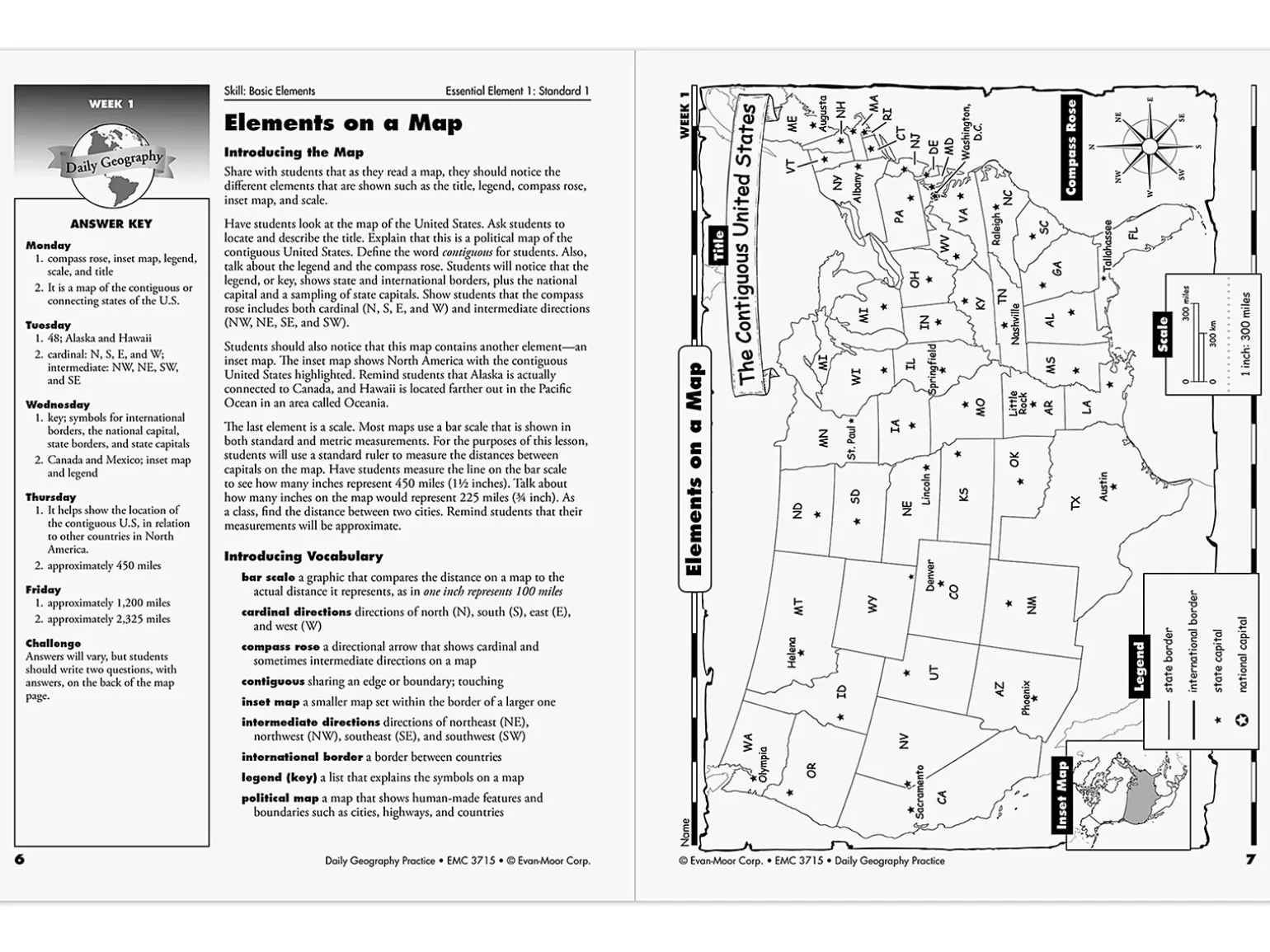 Daily Geography Practice Workbook - Gr. 6