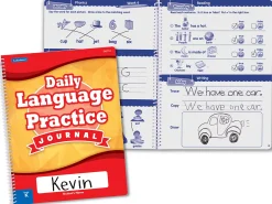 Daily Language Practice Journal - Kindergarten