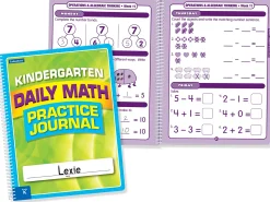 Daily Math Practice Journal – Kindergarten