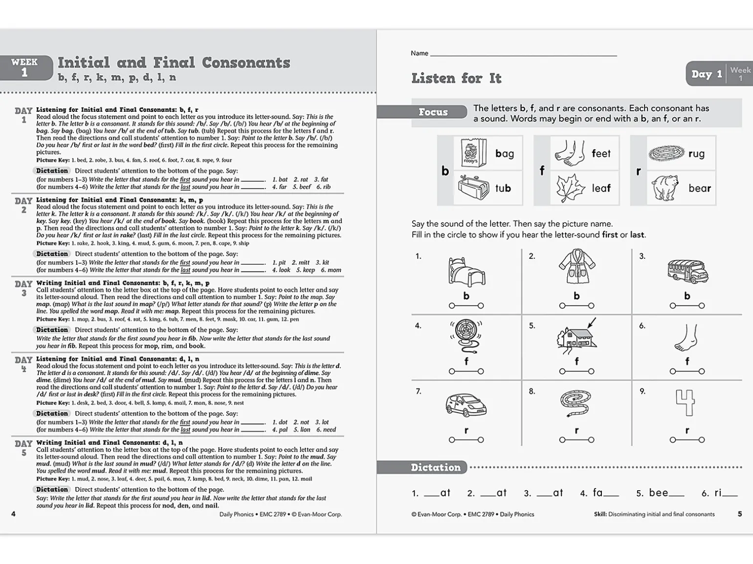Daily Phonics Workbook - Gr. 3