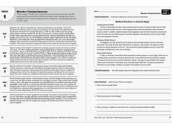 Daily Reading Comprehension Activities Workbook - Gr. 6