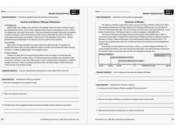 Daily Reading Comprehension Activities Workbook - Gr. 6