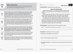 Daily Reading Comprehension Activities Workbook - Gr. 3