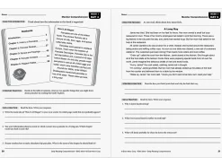 Daily Reading Comprehension Activities Workbook - Gr. 5