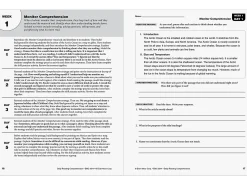 Daily Reading Comprehension Activities Workbook - Gr. 4