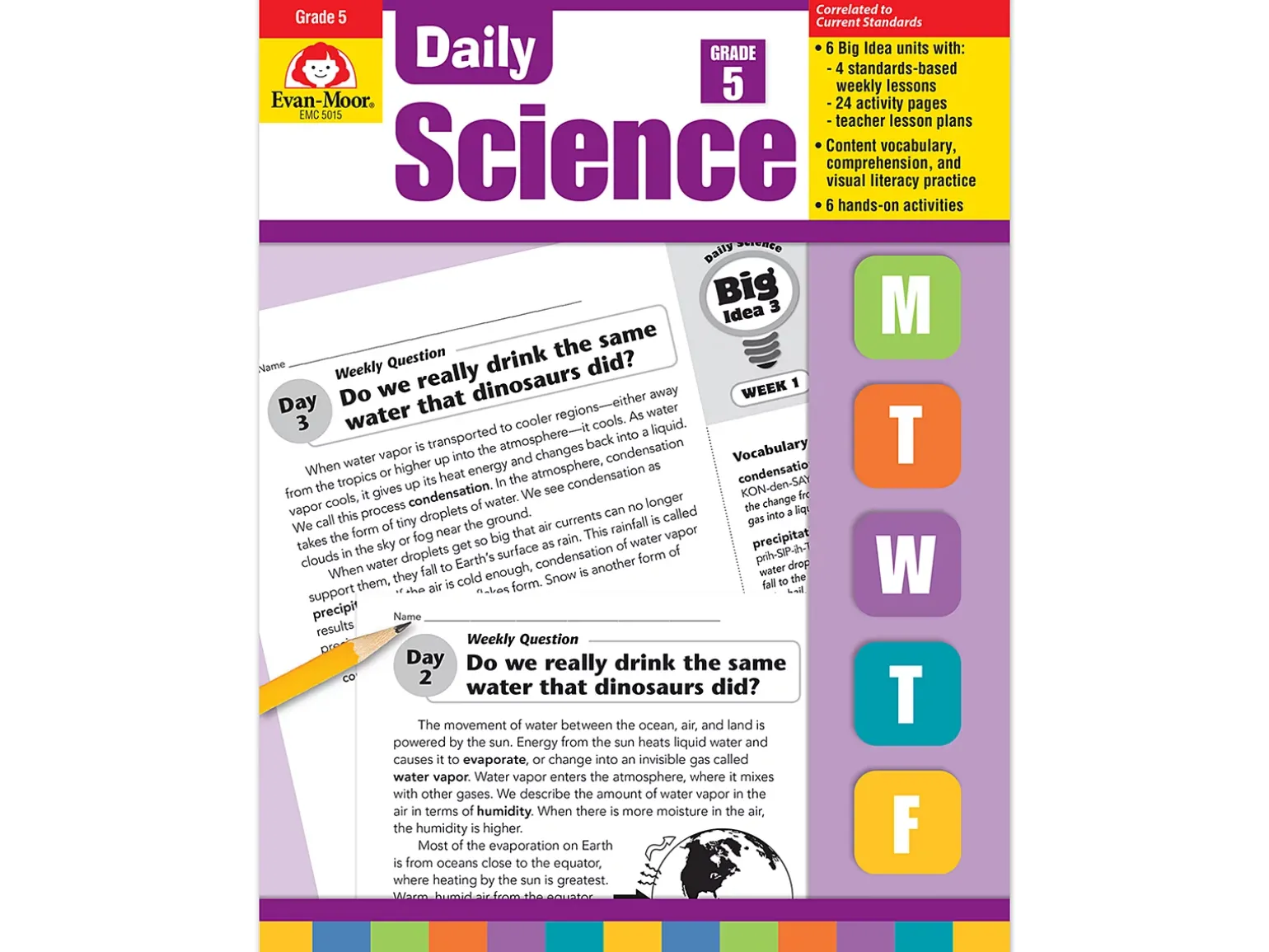Daily Science Reproducible Activities Workbook - Gr. 5