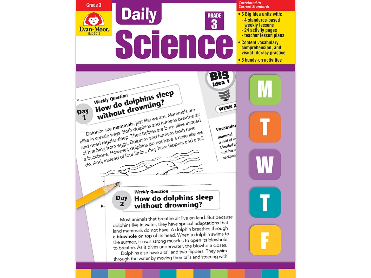 Daily Science Reproducible Activities Workbook - Gr. 3