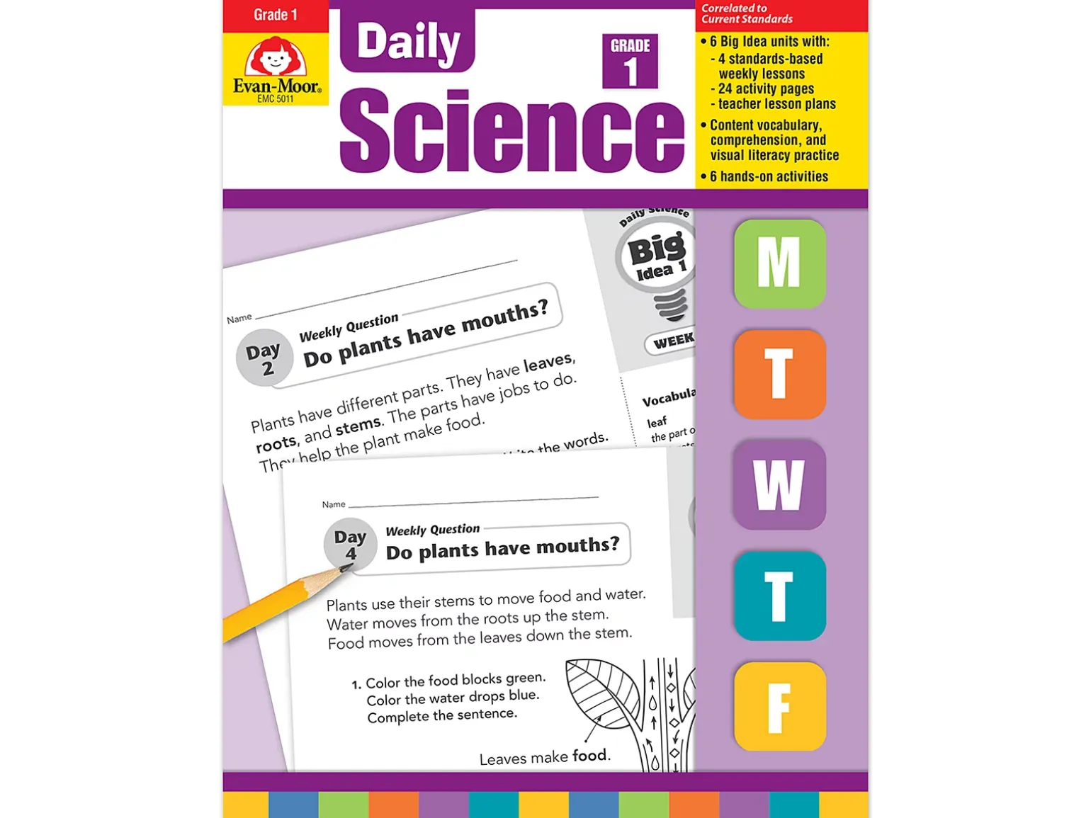 Daily Science Reproducible Activities Workbook - Gr. 1