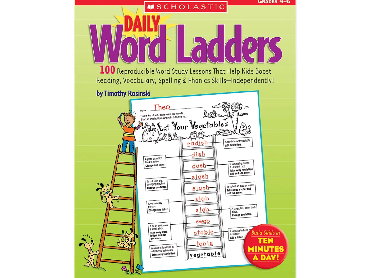 Daily Word Ladders Workbook - Gr. 4-6