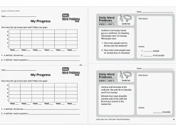 Daily Word Problems Workbook - Gr. 3