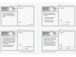 Daily Word Problems Workbook - Gr. 3