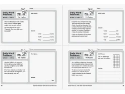 Daily Word Problems Workbook - Gr. 5