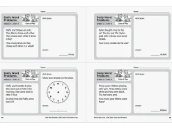 Daily Word Problems Workbook - Gr. 2