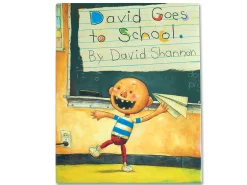 David Goes to School Hardcover Book