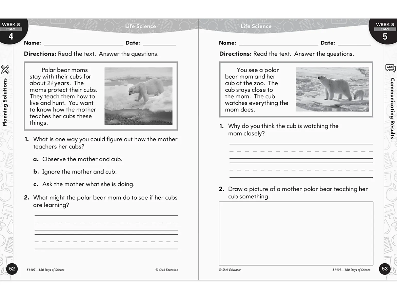 180 Days of Science Workbook - Gr. 1