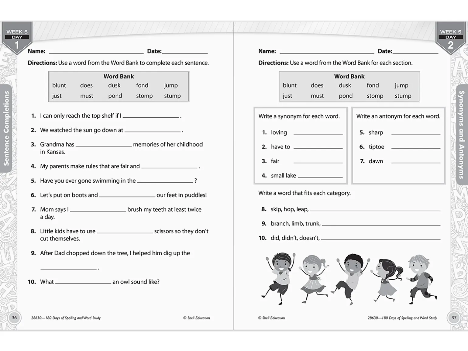 180 Days of Spelling Workbook - Gr. 2