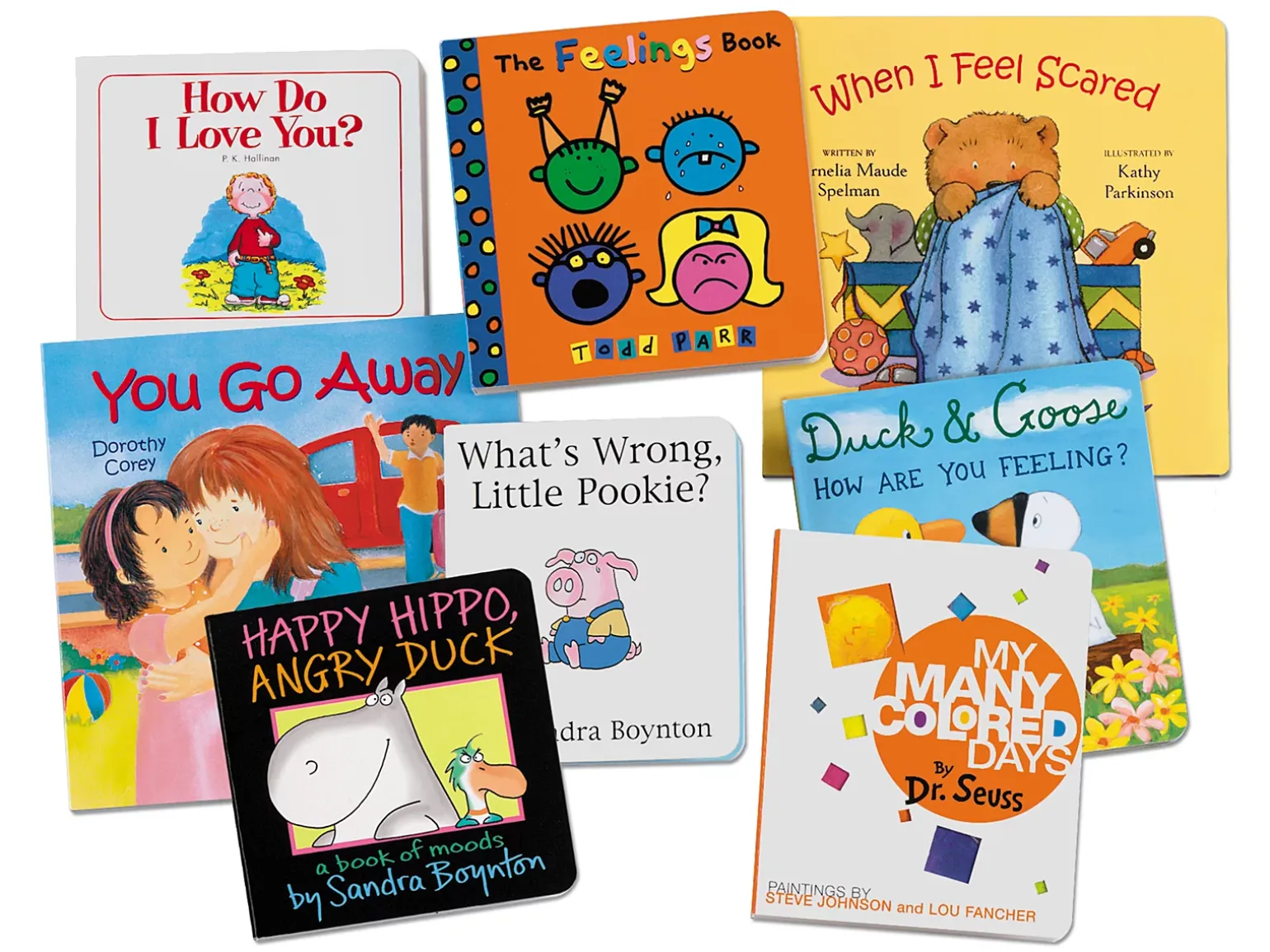 Dealing with Feelings Board Book Collection
