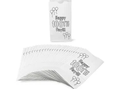 Design-Your-Own Happy 100th Day! Bags - Set of 25