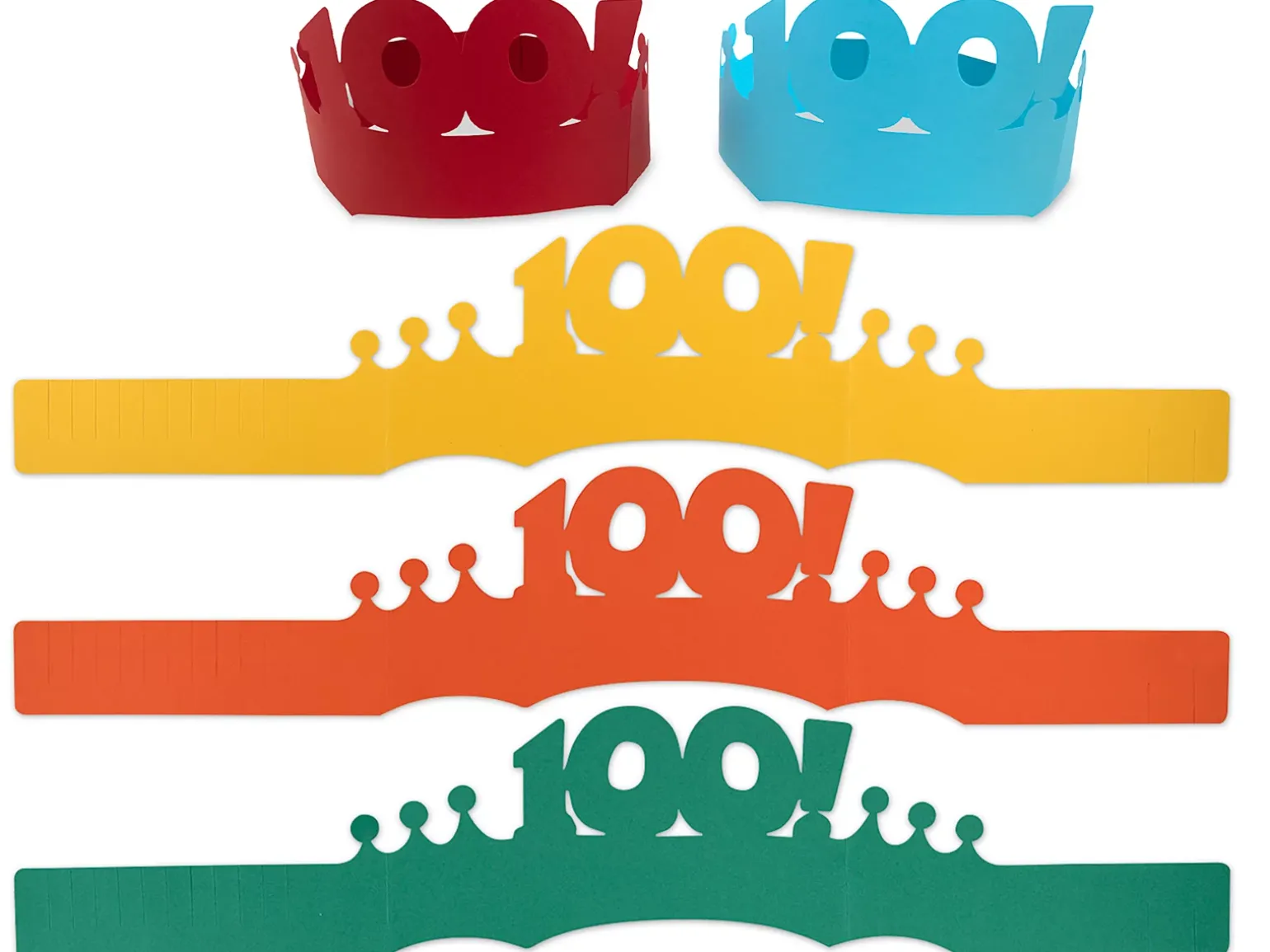 Design-Your-Own 100th Day of School Crowns