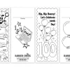 Design-Your-Own 100th Day of School Bookmarks
