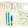 Design-Your-Own Tote Bags - Set of 15