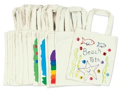 Design-Your-Own Tote Bags - Set of 15