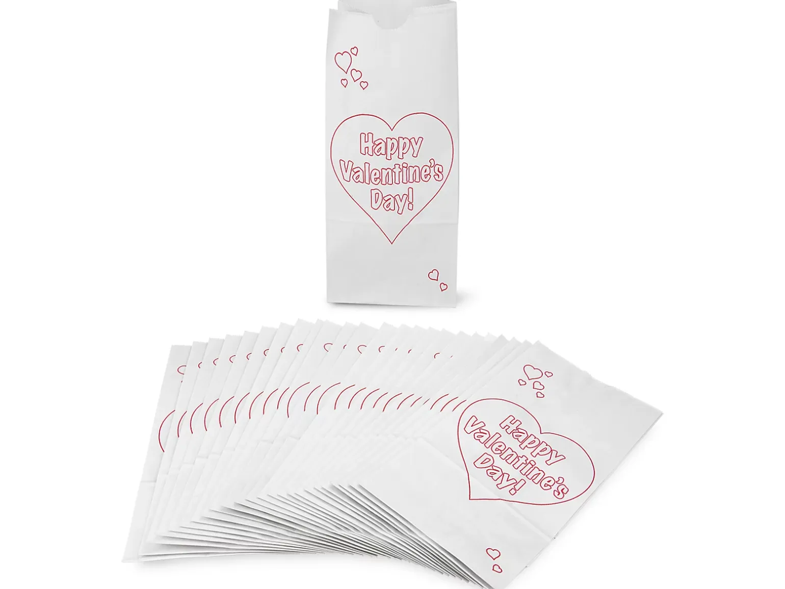 Design-Your-Own Valentine’s Day Bags - Set of 25