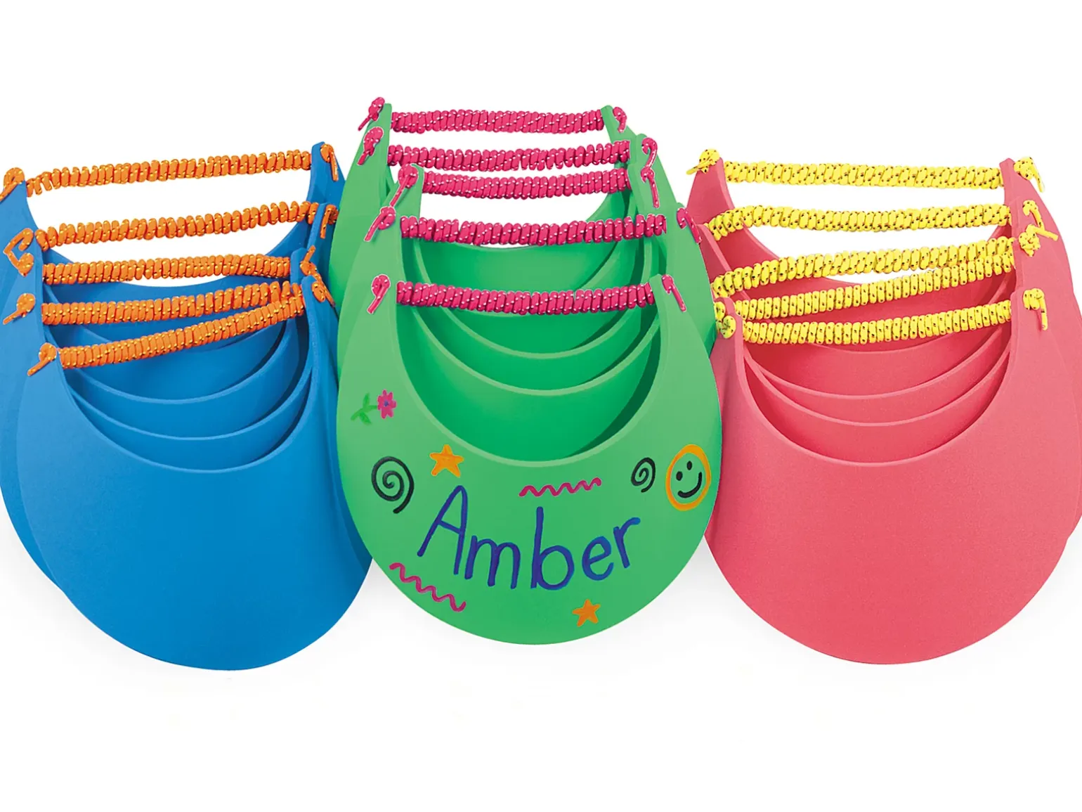 Design-Your-Own Visors - Set of 15