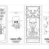 Design-Your-Own Winter Holiday Bookmarks