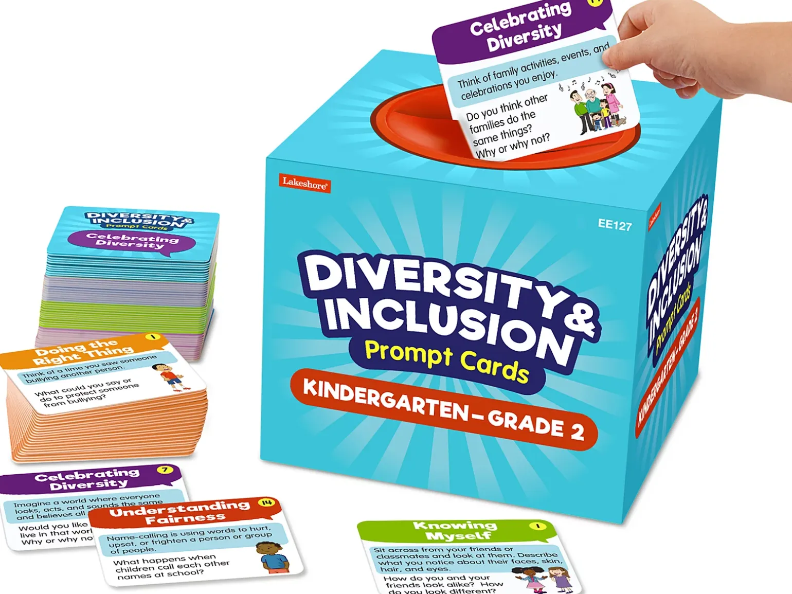 Diversity & Inclusion Prompt Cards - K-Gr. 2