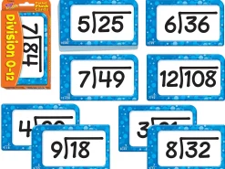 Division 0-12 Pocket Flash Cards