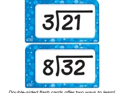 Division 0-12 Pocket Flash Cards
