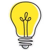 Doodle Light Bulb Accents