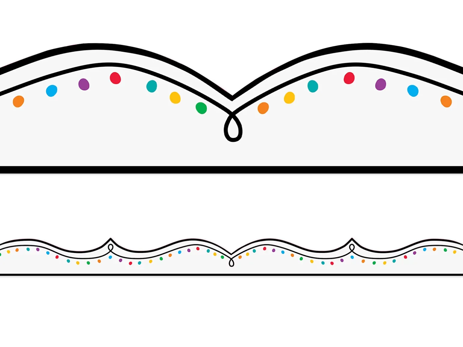 Dotted Swirl Border