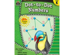 Dot-To-Dot Numbers Workbook
