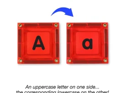 Double-Sided Magnetic Phonics Tiles